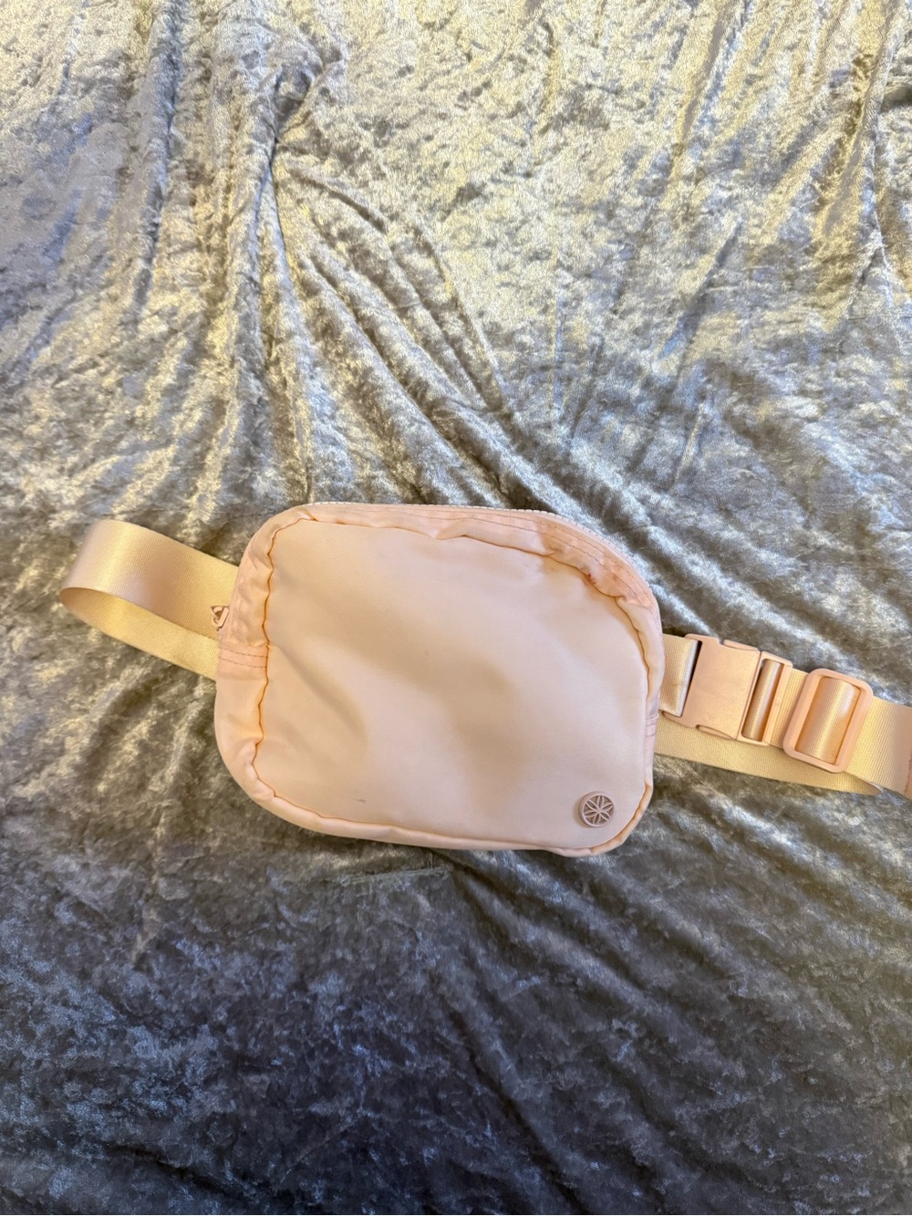 Light pink belt bag